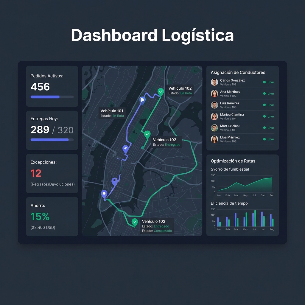 Dashboard de Logística y Seguimiento de Pedidos